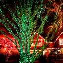 HOME LIGHTING 200 LED 66FT Christmas String Lights, St Patricks Day Fairy Lights with 8 Lighting Modes, String Mini Light Plug in for Indoor Outdoor Tree Garden Wedding Party Decoration, Green