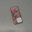 OtterBox iPhone 16 Symmetry Series Clear Case - Floral Purple