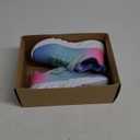 Skechers Girl's Flicker Flash-Ombre Dreamer Sneaker, Aqua/ Multi (Size: 4 Big Kid) 