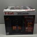 T-fal Infrared Air Fryer, 2x Faster Than Traditional Heating*, Large Air Fryer Toaster Oven Combo, 6 Qt Digital Touch Screen, 7-in-1 Cooking Functions, No-Shake Technology, 1550W, Black,