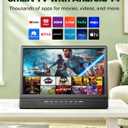 Desobry 12 Inch Small Smart TV, LCD Small Kitchen TV with WiFi