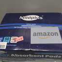 MILDPLUS Heavy Duty Underpad 36''x36'' 50 Count 125 Grams Extra Large Chucks Pads 3XL Disposable Bed Pads, Super Absorbent Incontinence Pads for Adults, Kids, Pee Pads (Blue)