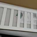 Salcod Toddler Safe Guardrail Compatible with Delta Children Convertible Crib, Crib Rail for Prevent Toddler from Rolling Off The Bed, White