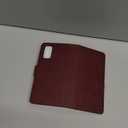 SUANPOT for Samsung Galaxy S20 6.2"(Non S20+/S20 Utra) with RFID Blocking Leather Wallet case Credit Card Holder,Flip Folio Book Phone case Shockproof Cover Women Men for Samsung S20 case Wine Red