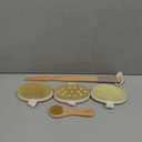 Dry Brushing Set - Natural Boar Bristle Body & Face Brush, Wooden Long Handle Scrub Brush for Cellulite & Lymphatic Drainage, Detachable, 3 Brush Heads
