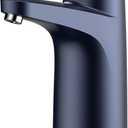 Automatic Water Dispenser, USB Portable Electric Water Bottle Pump Water Dispenser Pump with Battery for Camping Household (Black)