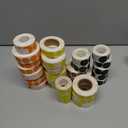 Colored Dot Stickers Circle Color Coding Labels, 4 Color Style Colorful Coding Label Sticker for Office, Student Classroom, 30 Pack