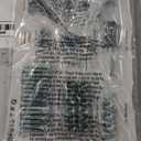 Rolanstar Bed Frame Twin Size with Charging Station and LED Lights, Upholstered Storage Headboard with Drawers, Heavy Duty Metal Slats, No Box Spring Needed, Noise Free, Easy Assembly, White