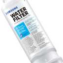 Samsung HAF-QIN-2P/EXP Genuine Refrigerator Water Filter, Reduces 99% of Harmful Contaminants for Clean, Clear Drinking Water, 6-Month Life, Easy Install, Pack of 2