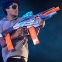 Nerf Loadout Galactic Commander Motorized Blaster, 3 Firing Modes, 3 Attachment Accessories, 48 Nerf N1 Darts, Kids Toys & Gifts, Ages 8+, Large