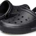 SILLENORTH Unisex Garden Clogs Water Shoes Beach Shoes Slippers Sandals Air Cushion Lightweight Comfortable (4.5 Women/3.5 Men, Black)