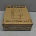 BOHOIDEE 3 Tiers Clear Display Case for Figures, Acrylic Storage Organizers Box with Magnetic Door, Wall-Mounted Dustproof Showcase for Collectibles Action Figure