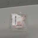 Rayslesan Sparkly Key Fob Cover with Cherry Keychain, Bling TPU Smart Key Case for Women, Compatible with VW Tiguan Passat (B7) Polo MK5 Touran Jetta (MK1-MK6) Beetle Scirocco (3-Button, Gold Red)