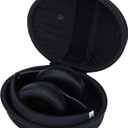 Lebakort Hard Carry Case Compatible with Beats Studio Pro Studio 3 Solo 4 Solo 3 Solo 2 Wireless Noise Cancelling Over-Ear Headphones (Black Case)