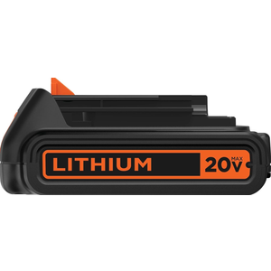 BLACK+DECKER 20V MAX Battery, 1.5Ah Lithium Ion Battery, Extended Runtime, Compatible with Tools, Outdoor Equipment and 20V Vacuums (LBXR20)
