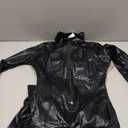 Maxim Party Supplies Leather Catsuit Costume Bodysuit for Women 5 Piece Latex Jumpsuit include 2 Masks, Choker, and Cat Ears (Small/Medium)