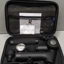 R2 PRO+ Massage Gun - Articulating Deep Tissue Back Massager with Extension Handle and 6X Heads Including Heated Attachment (R2 Pro+ - Black)