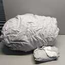 tohrisa Boho Comforter Set Queen Size Striped Pleats Bohemian Seersucker Bedding Set All Season Soft Cozy 3 Pieces Quilt with 2 Pillowcases(104"X90" Grey)