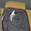 Queen Quilt Set with Shams Lightweight Quilted Bedspread Coverlet Thin Comforter Bed Cover Vintage Washed Quilted Blanket for All Season, Brushed Microfiber Diamond Stitching, Ash Gray, 88"x92"