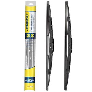 JINGOU 26"+16'' Wiper Blades, Compatible with Ford Ranger 1995-2011 Premium All-Season Windshield Wiper Blades-Driver and Passenger Side,Automotive Replacement Windshield Wiper Blade (Pack Of 2)