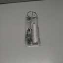 Bonsenkitchen Rechargeable Milk Frother with Stand, Handheld 3-Speed Coffee Frother, Dual Spring Whisk Electric Hand Frother Wand Drink Mixer for Matcha Lattes Cappuccino, Kitchen Gifts (Silver)