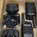 Retevis RT68H Walkie Talkies for Adults,2 Way Radio Long Range, Intuitive,Channel,Power Display,VOX Hands Free,Keylock,Rugged Two Way Radios with USB Charging Base,for Trip Camping Hiking (2 Pack)