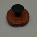 DELITON Suction Cup Hooks for Shower - 4 Pack Wooden Bathroom Towel Hooks Removable Without Drilling, for Hanging Towels, Bath Towels, and Bathrobes