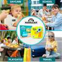 Bento Box for Kids Toddler Lunch Containers for Kids Lunch Boxes, Kids School Bento Lunch Box, Leak proof Lunch Containers, Dinosaur Lunch box