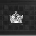 FANMATS NHL Unisex-Adult Medallion Door Mat (1'8" x 2'7" (Rectangular), Black)