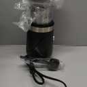 SHARDOR Electric Super Silent Blade Coffee Grinder, Timed Grind Control Rotary Knob, Adjustable Coarse to Fine for Coffee Beans, Spices & Herbs, with 2 Removable Stainless Steel Bowl, Black