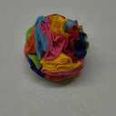 Pet Snuffle Ball, Puzzle Sniffing Interactive Dog Ball for Blind Dogs Training Stress Relief Dog Enrichment Toys Treat Machine Washable (20cm, Rainbow Color Upgrade)