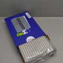 MIULEE Set of 2 Waffle Bathroom Rugs, Boho Bath Rugs Non Slip Washable, Super Absorbent Bath Mats, Ultra Soft Rubber Backed Shower Mats for Bathroom Floor, Tub, LightGrey & Cream, 17x24 Inch