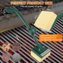 2 x Grill Brush Bristle Free 22" Steam Cleaner, Safe for Cast Iron/Steel, BBQ Gifts for Men Dad