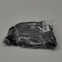 MAY TREE Clear Backpack for Stadium Events, 12x11x5 Inches Small Clear Backpack for Concert Festival Sports Outdoor - Black