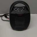 GiveBest Portable Electric Space Heater, 1500W/750W Ceramic Heater with Thermostat, Heat Up 200 Square Feet in Minutes, Safe and Quiet for Office Room Desk Indoor Use (Black)