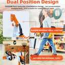 Chainsaw Hanger, 1 Pack Chainsaw Wall Mount, Heavy Duty Chainsaw Holder, Garage Organization Garage Storage Shed Organizer Mounted Chainsaw Rack