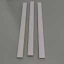 Yecaye Cord Hider, 42In Cord Covers for Wall Mounted TV, White Cable Management Kit, Wire Hiders and Concealer for Cords on Wall, W0.98in H0.51in, White