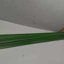 Sturdy Metal Garden Stakes 5 Ft Plastic Coated Steel Plant Sticks for Tomatoes,Trees,Cucumber,Fences,Beans,Pack of 25