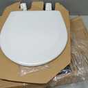 BEMIS TC50TTA MARINE Toilet Seat, Small Toilet Seat Made for Boats and RVs, Durable Wood, White