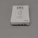 Charging Station for Apple Magnetic Wireless iPhone Mag-Safe Charger,15W 3in1 Foldable Wireless Dock Fast MagSafe Charger Stand for iPhone 17 Pro Max/16 Plus/16 ProMax/15/14/13,Apple Watch,AirPods Pro (1Pack, White)