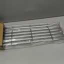 onlyfire Foldable Stainless Steel Warming Rack Grilling Replacement Parts for Weber Genesis II 400 Series Gas Grills, Replaces Weber 66045