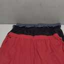 BOOJO 3 Pack Gym Basketball Mens Shorts - Quick Dry Black Workout Athletic Shorts with Pockets for Casual Running, 3XL