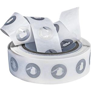 100pcs NFC Stickers NTAG213 Tags 13.56MHz 144 Bytes Memory Stickers Tag Blank Rewritable Tag, Compatible with NFC Enabled Devices (Round-100pcs)