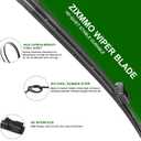 2 Factory Wiper Blades Replacement for 2015-2017 GMC Canyon,2015-2018 Chevy Colorado - Original Equipment Windshield Wiper Blades Set - 22"+18" (Set of 2) Top Lock