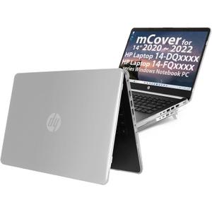 mCover Case Only Compatible for 2020~2022 14" HP 14-DQxxxx / 14-FQxxxx Series Windows PC (NOT Compatible with Any Other HP Models) - Clear