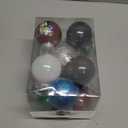 12PCS Halloween Christmas Night-mare Ornaments for Tree, Glitter 2.36'' Halloween Christmas Ball Ornaments Tree Decorations, Holiday Hanging Balls Baubles for Home Indoor Haunted House Party Decor