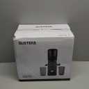 SUSTEAS Cold Press Juicer Machines, 5.3" Feed Chute(50oz Capacity), 300W Slow Masticating Juice Extractor for Whole Fruits and Vegetables, Automatic Feed, High Juice Yield,Easy to Clean, Silver gray