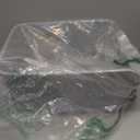 Cat Litter Box with High Sides Anti-Splashing for Indoor Cats Low Entry Kitty Litter Boxes (Grey)