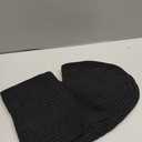 Balaclava Ski Mask Cold Weather Balaclava Mask Warm Face Mask Balaclava and Beanie Hats for Men 2 in 1 (Black)