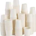 Bathroom Cups, 100 Pack 3 Oz Paper Cups 3 Oz Mouthwash Cups, Small Disposable Espresso, Durable and Convinent for Home, School, or Travel